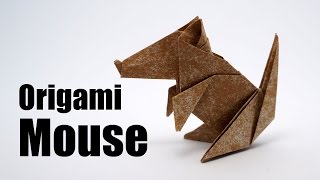 Оригами мышь. Как сложить оригами мышь?
