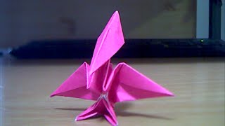 Оригами птеродактиль. Как сложить оригами птеродактиля?
