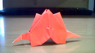 Оригами стегозавр. Как сделать стегозавра из бумаги?