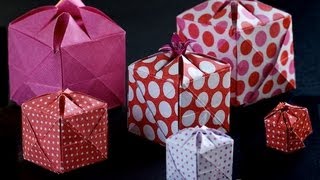 Оригами коробочка-цветок. Как сложить оригами коробочку?