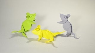 Оригами мышь. Как сложить оригами мышь?