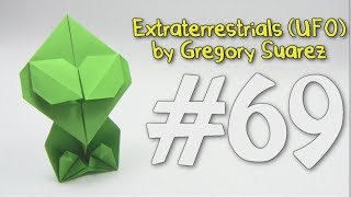 Оригами инопланетянин. Как сложить оригами инопланетянина?