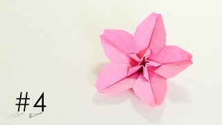 Оригами цветок сакуры. Как сложить оригами цветок?