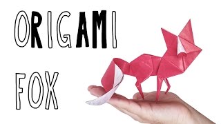 Оригами лиса. Как сложить оригами лису?