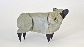 Оригами овца. Как сложить оригами овцу?