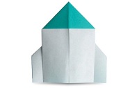 Оригами схема ракеты