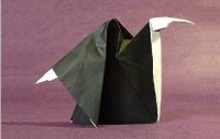 Оригами схема смерти с косой
