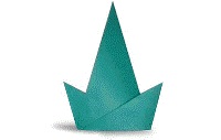 Оригами схема шляпы для вечеринок