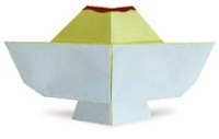 Оригами схема карамельного мороженного