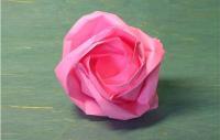 Оригами схема розы