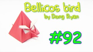 Как сложить оригами Angry Birds? Оригами схема Angry Birds.