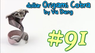 Оригами кобра. Как сложить оригами кобру?