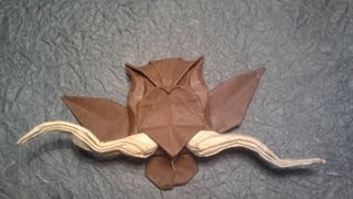 Оригами сова. Как сделать сову из бумаги?