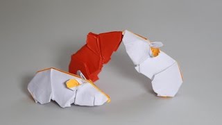 Оригами схема хомяка. Как сложить оригами хомяка?