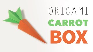Объемная оригами морковка. Как сложить оригами морковку?