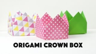 Оригами корона. Как сложить оригами корону?