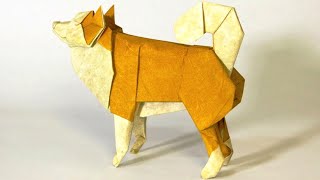 Оригами собака. Как сложить оригами собаку?