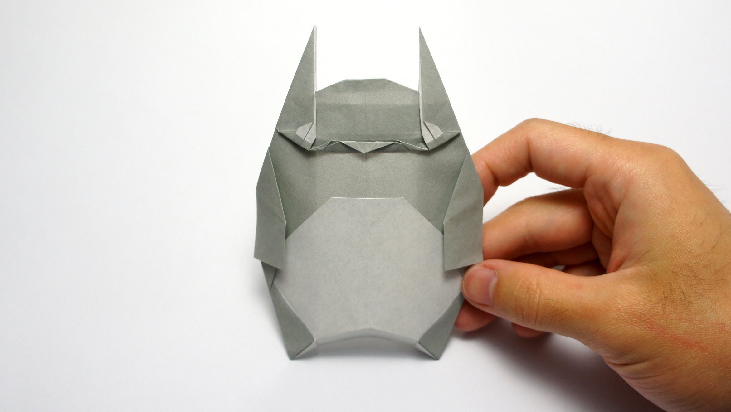 Оригами Тоторо. Схема оригами Тоторо.