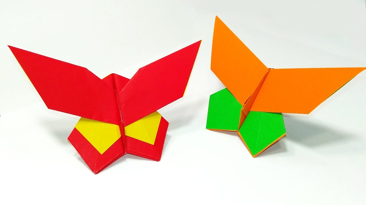 Оригами бабочка. Как сложить оригами бабочку?
