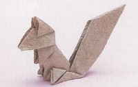 Оригами схема белки