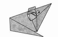 Схема оригами мыши Форчера