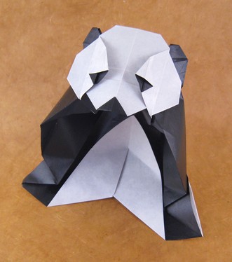 Схема оригами панды