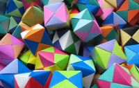 Оригами кубики