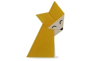 Оригами схема лисы