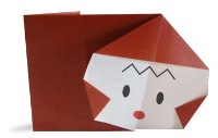 Оригами схема обезьянки