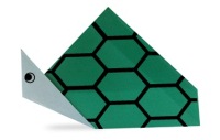 Оригами схема черепахи