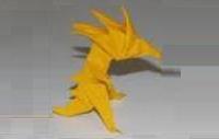 Оригами схема монстра