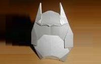 Оригами схема Тоторо
