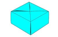Оригами схема подарочной коробочки