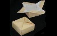 Оригами схема закрытой коробочки
