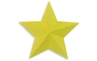 Оригами схема звезды (вариант 2)