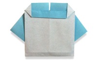 Оригами схема детской одежды