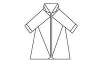 Оригами схема пальто