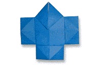 Оригами схема кимоно