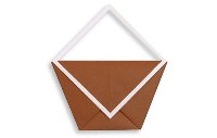 Оригами схема сумочки