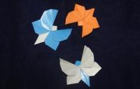 Оригами схема бабочки от Рикки