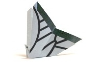 Оригами схема мотылька