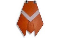 Оригами схема стрекозы (другой вариант)