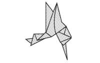 Оригами схема колибри (автор Лундберг)