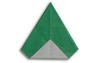 Оригами схема буквы A