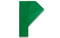 Оригами схема буквы P