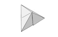Оригами схема кристалла
