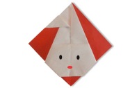 Оригами схема кролика - подставки
