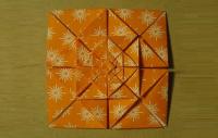 Оригами схема розы Андреа