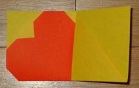 Оригами схема сердца - конверта