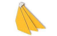 Оригами схема банана